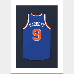 RJ Barrett New York Jersey Qiangy Posters and Art